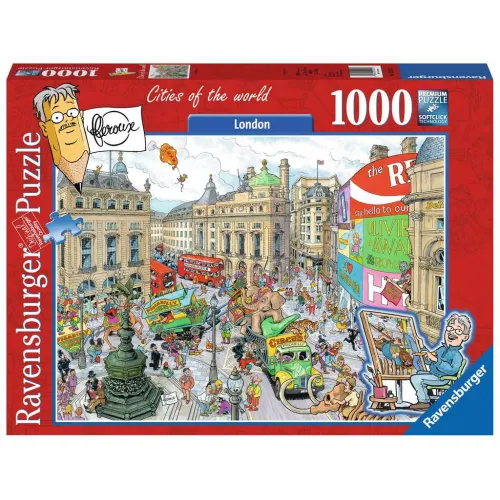 Ravensburger puzzel 1000 stukjes Fleroux Londen cities of the world